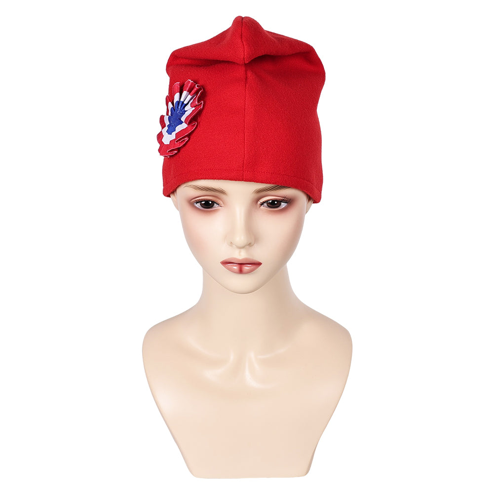 Red Phryges Cap Halloween Carnival Accessories Cosplay Hat Cap Props