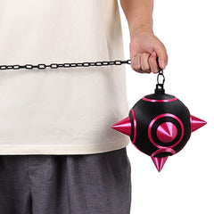 Rem Pink Black ​Weapon Morningstar Cosplay Accessories Props