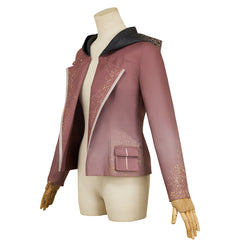 Resident Evil 30th Anniversary Grace Ashcroft Printed Jacket Coat Outfit Cosplay Costume