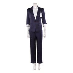 Resident Evil Requiem (2026) Grace Ashcroft Black Agent Set Outfits Cosplay Costume