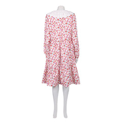 Return To Silent Hill (2026) Laura Printed Floral Dress Outfits Cosplay Costume