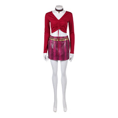 Return To Silent Hill (2026) Maria Red Top Skirt Set Outfits Cosplay Costume
