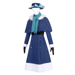 Reverse: 1999 Vertin Blue Dress Winter Set Outfits Cosplay Costume 