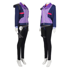Rick And Morty Rick Sanchez Purple Jacket Set Outfits Cosplay Costume 
