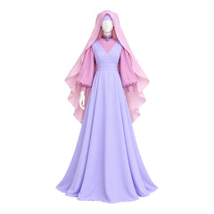 Robin Hood 1973 Lady Marian Pink Purple Dress Set Outfits Cosplay Costume - Pre-order
