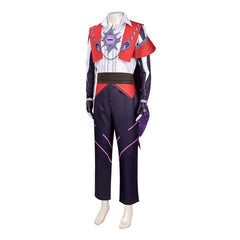 Roco Kingdom (2026) Enzo Black Red Set Outfits Cosplay Costume 