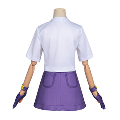 Roco Kingdom (2026) Player Female White Purple Skirt Set Outfits Cosplay Costume