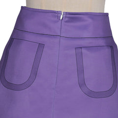Roco Kingdom (2026) Player Female White Purple Skirt Set Outfits Cosplay Costume