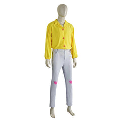 Romance Soda Pop Yellow Shirt Trousers Set Outfits Cosplay Costume 