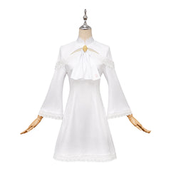 Rui Arneb White Dress Set Outfits Cosplay Costume Halloween Carnival Suit