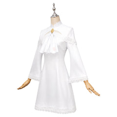 Rui Arneb White Dress Set Outfits Cosplay Costume Halloween Carnival Suit