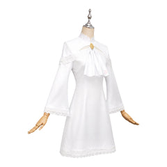 Rui Arneb White Dress Set Outfits Cosplay Costume Halloween Carnival Suit