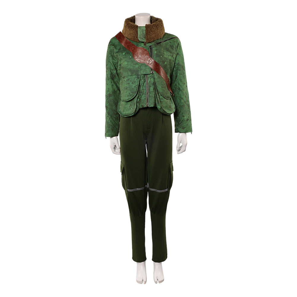 Ruthye Marye Knoll Green Jacket Set Outfits Cosplay Costume Halloween Suit 