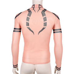 Ryomen Sukuna Black Tattoo Top Outfits Cosplay Costume Halloween Suit