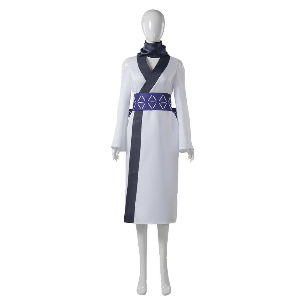 Ryomen Sukuna Women White Outfits Cosplay Costume Halloween Carnival Suit 