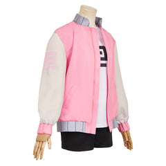 Sakamoto Days (2025) Lu Shaotang Pink Jacket Set Outfits Cosplay Costume 