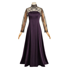 Sakamoto Days (2025) Osaragi Purple Dress Veil Set Outfits Cosplay Costume