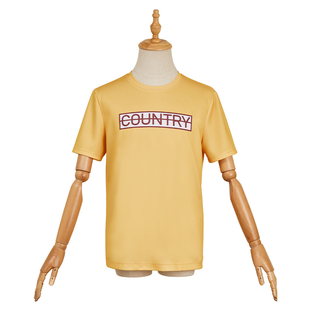 Sakamoto Days (2025) Taro Sakamoto Yellow T Shirt Outfits Cosplay Costume  ​