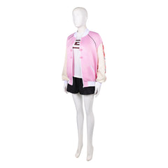 Sakamoto Days (2026) Lu Shaotang Pink Jacket Set Outfits Cosplay Costume 