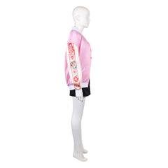 Sakamoto Days (2026) Lu Shaotang Pink Jacket Set Outfits Cosplay Costume 