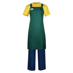 Sakamoto Days Sakamoto Taro Green Apron Set Outfits Cosplay Costume 