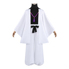 Satoru Gojo Shinjuku Showdown Black White Set Outfits Cosplay Costume