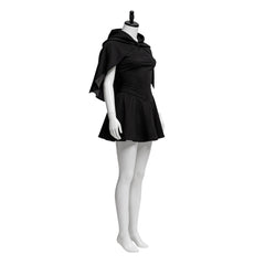 Scream 7 (2026) Sidney Prescott Black Dress Outfits Halloween Cosplay Costume