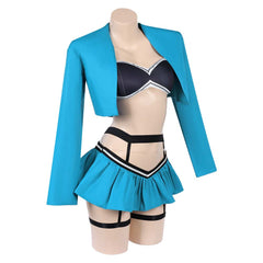 Sexy Lingerie For Women Blue Black Set Outfits Cosplay Costume Carnival Party Suit