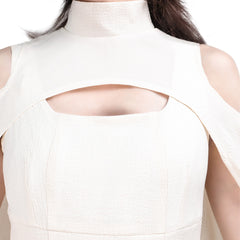 Sheltay Retrac White Set Outfits Cosplay Costume Halloween Carnival Party Suit