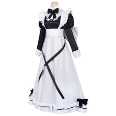 SHIBOYUGI (2026) Aoi Black White Maid Set Outfits Cosplay Costume