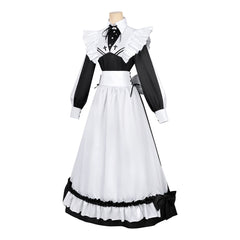 SHIBOYUGI (2026) Yuuki Sorimachi Black White Maid Set Outfits Cosplay Costume 