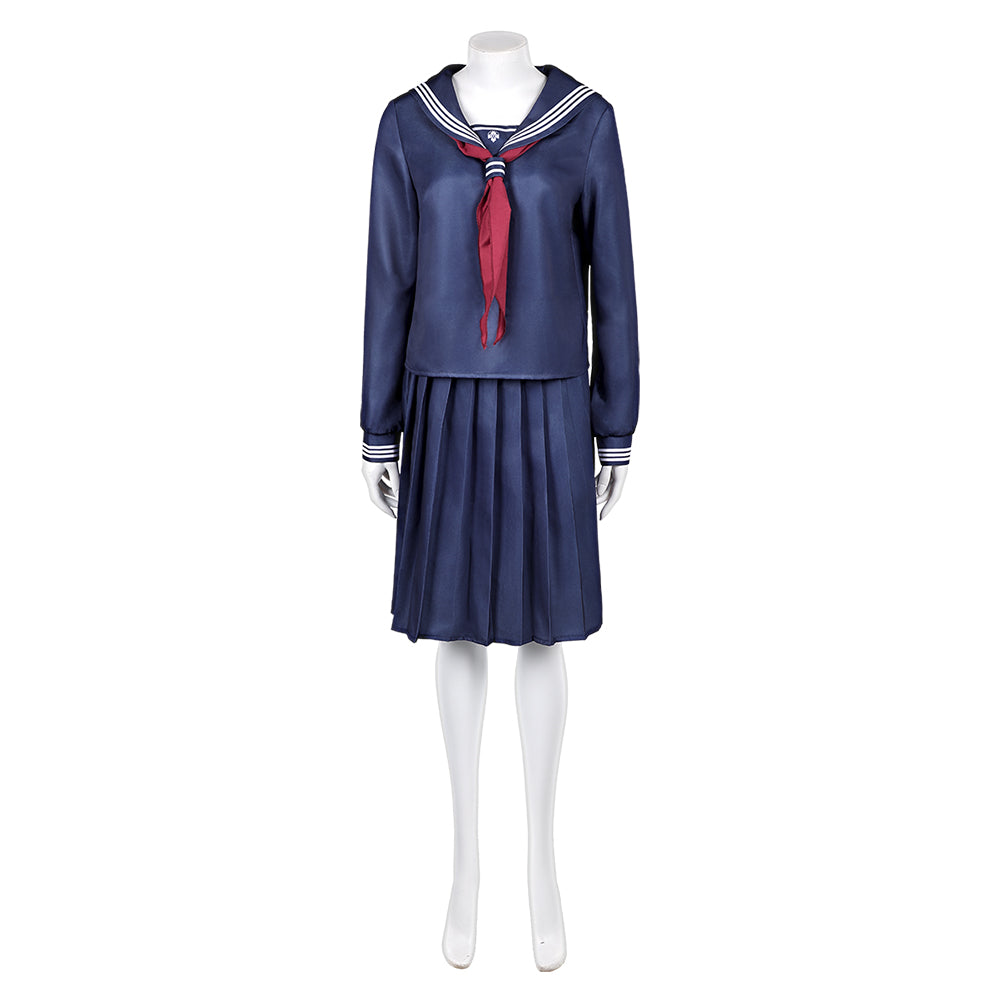 Silent Hill F (2025) Hinako Shimizu Blue School Uniform Set Outfits Horror Cosplay Costume 