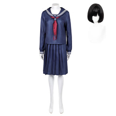 Silent Hill F (2025) Hinako Shimizu Blue School Uniform Set Outfits Horror Cosplay Costume
