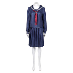 Silent Hill F (2025) Hinako Shimizu Blue School Uniform Set Outfits Horror Cosplay Costume 