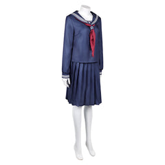 Silent Hill F (2025) Hinako Shimizu Blue School Uniform Set Outfits Horror Cosplay Costume 