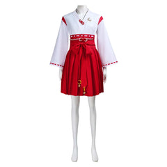 Silent Hill F (2025) Shimizu Hinako Red White Kimono Skirt Set Outfits Cosplay Costume