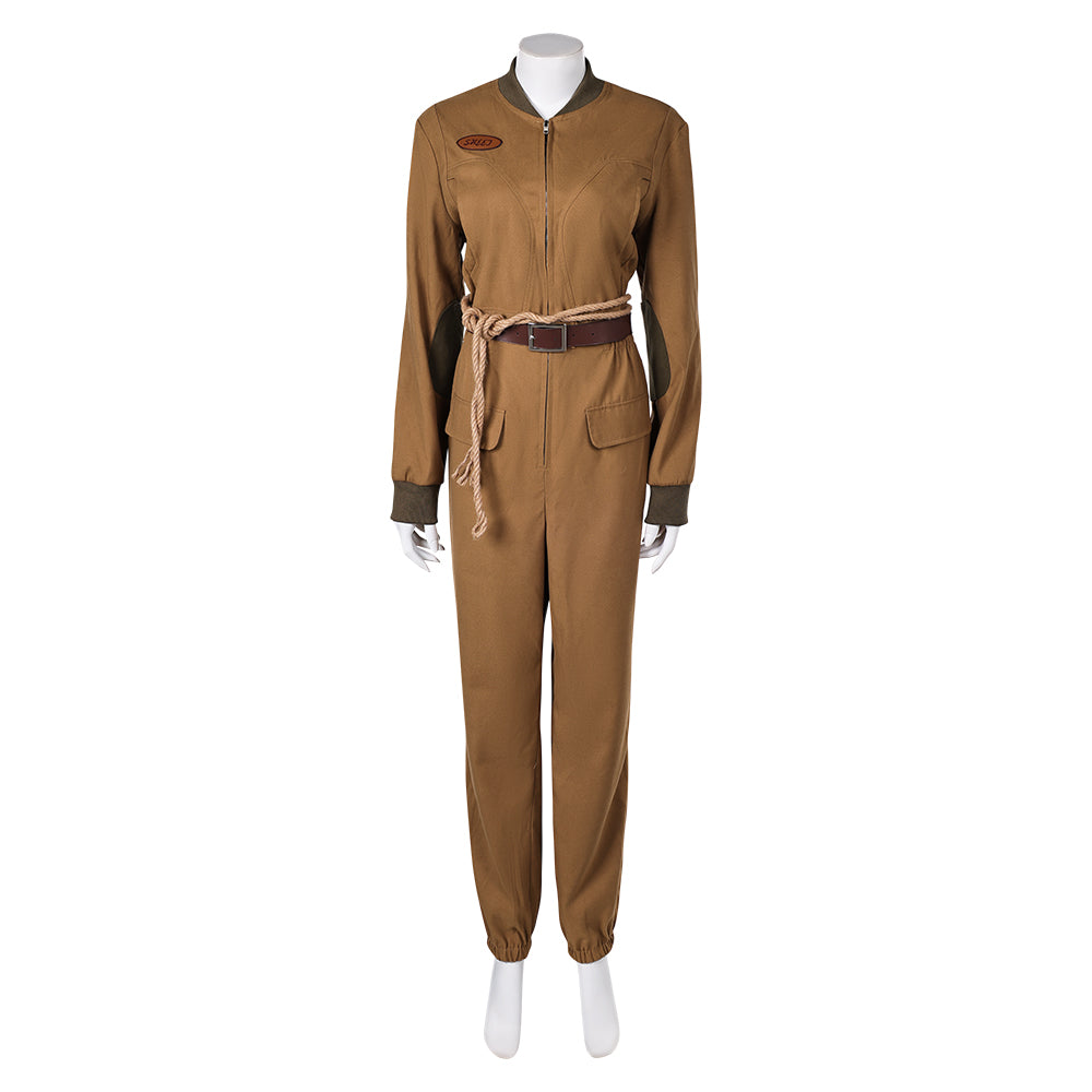 Silo Season 2 (2024) Juliette Nichols Brown Jumpsuit Outfits Cosplay Costume