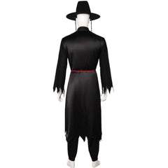 KPop Demon Hunters (2025) Saja Boys Jinu Grim Reaper Hanbok Black Vest Set Outfits Cosplay Costume