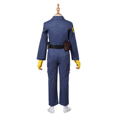 Skeleton Crew (2024) KB Blue Jumpsuit Outfits Cosplay Costume 