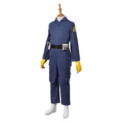 Skeleton Crew (2024) KB Blue Jumpsuit Outfits Cosplay Costume 