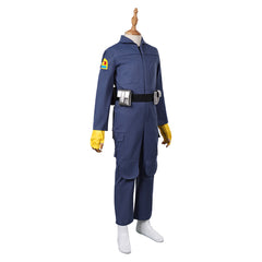 Skeleton Crew (2024) KB Blue Jumpsuit Outfits Cosplay Costume 