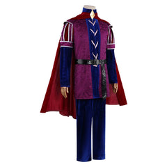 Sleeping Beauty Prince Phillip Purple Blue Set Outfits Cosplay Costume Halloween Suit