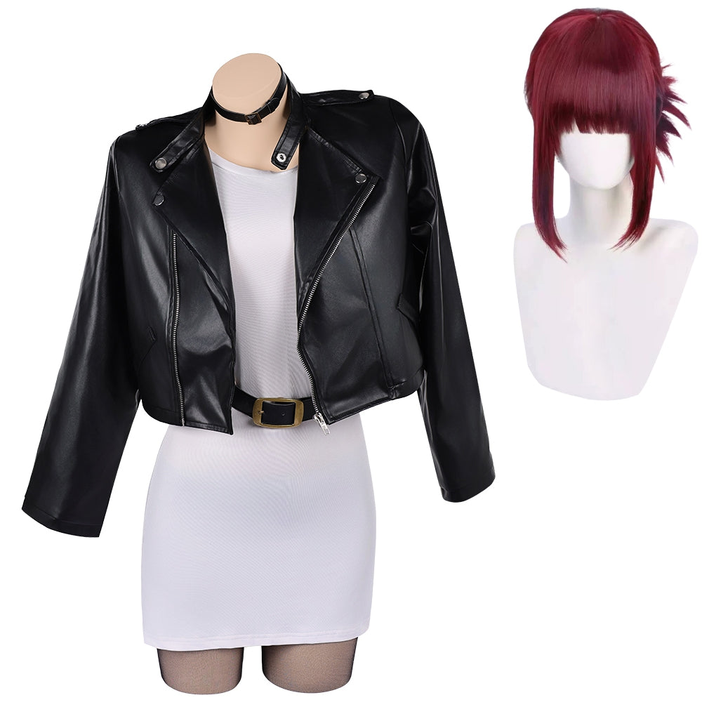 Smoking Behind The Supermarket With You (2026) Yamada Black Jacket Set Outfits Cosplay Costume
