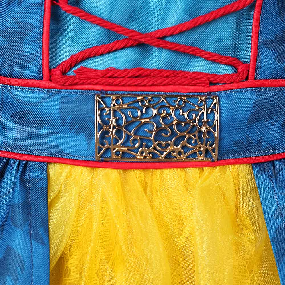 Snow White (2025) Princess Blue Dress Yellow Skirt Set Outfits Cosplay –  Coshduk
