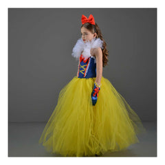 Snow White Cosplay Costume Outfits Halloween Carnival Suit   