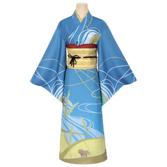 Sparks Of Tomorrow (2026) Inako Momokawa Blue Kimono Set Outfits Cosplay Costume