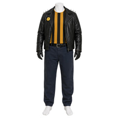 Spawn Violator Striped Shirt Jacket Set Outfits Halloween Cosplay Costume 