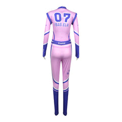 Speedstorm Encanto Isabella Pink Jumpsuit Racer Outfits Cosplay Costume 