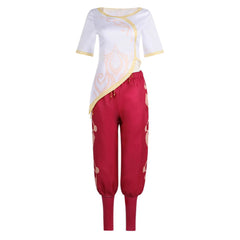 Spellbound (2024) Princess Ellian Red Trousers Set Outfits Cosplay Costume