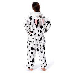 Spot Dog Animals Onesie Pajamas Unisex Adult Cosplay Costume Warm Home Outfits Halloween Carnival Suit - OLAOLA